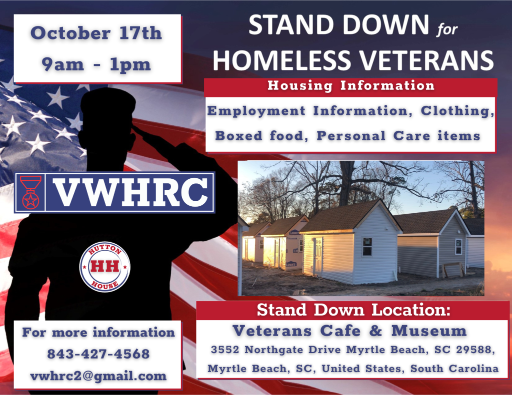 Stand Down at Veterans cafe and Museum